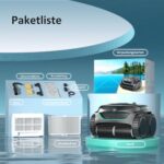 WYBOT C2 Vision AI Poolroboter – Kabellos, Intelligente Objekterkennung für Boden & Wand, Zweischicht-Filter & 180 Min. Laufzeit bis 180m² – Bild 2