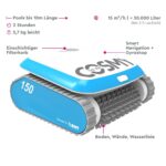 BWT Cosmy 150 Poolroboter – Kompakter Reiniger für Boden, Wand & Wasserlinie, 16m Kabel, für Pools bis 10m Länge – Bild 12