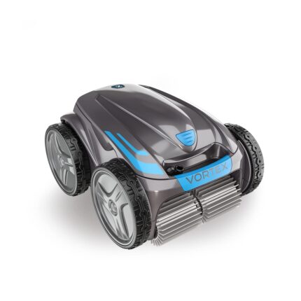 Zodiac Vortex 4WD Poolroboter OV 5300 SW – Allrad-Antrieb für Boden, Wand & Wasserlinie, inkl. Transportwagen, für Pools bis 12x6m