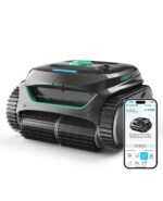 WYBOT C2 Kabelloser Poolroboter – Wandklettern & App-Steuerung, 180 Min. Laufzeit, 3-Motoren-System & Doppelfiltration für Pools bis 150m²