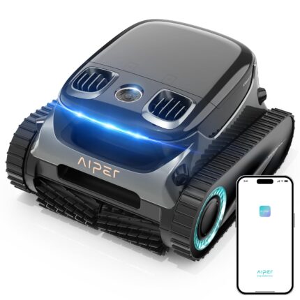 AIPER Scuba S1 Pro Poolroboter – App-Steuerung, Boden, Wand & Wasserlinie, 180 Min. Laufzeit & 360°-Filtration für Pools bis 200m²