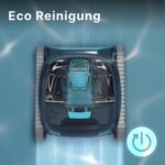 Dolphin Liberty 400 Poolreiniger Poolroboter Akku mit 2.5h Aufladen, Boden, Wand und Wasserlinie für Einbaupools bis 10m, Ultrafein-Filter, Intelligente Kontrolle App