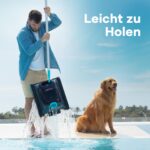 AIPER Kabelloser Poolroboter – Wand & Wasserlinie, Navigation 2.0, 150 Min. Laufzeit, 3,5L Filterkorb für Pools bis 150m² (4 Modi) – Bild 2