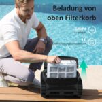 WYBOT C2 Vision AI Poolroboter – Kabellos, Intelligente Objekterkennung für Boden & Wand, Zweischicht-Filter & 180 Min. Laufzeit bis 180m² – Bild 5