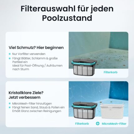 AIPER Scuba X1 Poolroboter, WavePath 3.0 Navigation, mit verbesserter Akkuleistung und bis zu 25.200 L/h Saugkraft, horizontale Wasserlinienreinigung, poolsauger akku Ideal für Pools bis zu 200㎡, Blau