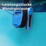 Dolphin Nautilus CC Automatischer Poolreiniger Poolroboter, Boden und Wandreinigung, Doppelfiltration, für Flachboden Pool bis zu 10 m, Wasserpflege