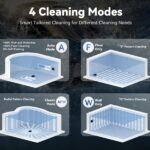 Pondee X5 Kabelloser Poolroboter – Wandklettern & Routenplanung, 180 Min. Laufzeit, Smart Precision Docking™ für Pools bis 300m² – Bild 8