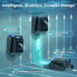 EVERCROSS BOT U8 Poolroboter – Kabellos für Boden, Wand & Wasserlinie, 120 Min. Akku, Intelligente Navigation & Selbsteinparken bis 200m² – Bild 7