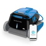 Dolphin Nautilus CC Automatischer Poolreiniger Poolroboter, Boden und Wandreinigung, Doppelfiltration, für Flachboden Pool bis zu 10 m, Wasserpflege