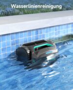 WYBOT C2 Kabelloser Poolroboter – Wandklettern & App-Steuerung, 180 Min. Laufzeit, 3-Motoren-System & Doppelfiltration für Pools bis 150m² – Bild 3