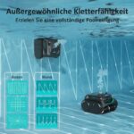 WYBOT C2 Vision AI Poolroboter – Kabellos, Intelligente Objekterkennung für Boden & Wand, Zweischicht-Filter & 180 Min. Laufzeit bis 180m² – Bild 8