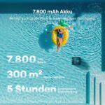 Beatbot (2026 Neu) Sora 10 Poolroboter Boden und Wand, Reinigt Wasserlinie & Plattformen, 25700 LPH Saugleistung, smartes Parken an der Waaaerlinie, 5L Filterkorb, bis zu 5 Std. Laufzeit, Tiefblau