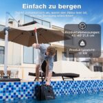 EVERCROSS BOT U8 Poolroboter – Kabellos für Boden, Wand & Wasserlinie, 120 Min. Akku, Intelligente Navigation & Selbsteinparken bis 200m² – Bild 2
