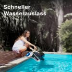 Dolphin E20 Automatischer Poolreiniger Poolroboter mit Kabel - Boden und Wandreinigung - Energieeinsparung, Eingelassene Pools bis zu 10 m
