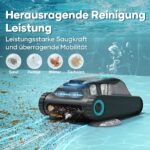 AIPER Scuba S1 Kabelloser Poolroboter – Wandkletter-Funktion, Navigation 2.0 & 150 Min. Laufzeit für Boden & Wand bis 150m² – Bild 7
