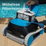 Dolphin Nautilus CC Automatischer Poolreiniger Poolroboter, Boden und Wandreinigung, Doppelfiltration, für Flachboden Pool bis zu 10 m, Wasserpflege