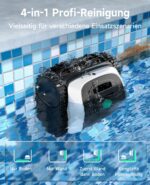 WYBOT C1 Kabelloser Poolroboter – Intelligente Routenplanung für Boden & Wand, 150 Min. Laufzeit, automatischer Poolsauger bis 150m² – Bild 6