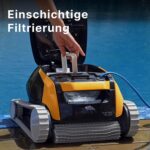 Dolphin E20 Automatischer Poolreiniger Poolroboter mit Kabel - Boden und Wandreinigung - Energieeinsparung, Eingelassene Pools bis zu 10 m