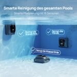 Beatbot AquaSense 2 Kabelloser Poolroboter – Doppelte Wasserlinienreinigung, Boden & Wand, Oberflächen-Parkfunktion für Pools bis 300m² – Bild 11