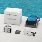 Dolphin Nautilus CC Automatischer Poolreiniger Poolroboter, Boden und Wandreinigung, Doppelfiltration, für Flachboden Pool bis zu 10 m, Wasserpflege