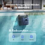 Beatbot (2026 Neu) Sora 10 Poolroboter Boden und Wand, Reinigt Wasserlinie & Plattformen, 25700 LPH Saugleistung, smartes Parken an der Waaaerlinie, 5L Filterkorb, bis zu 5 Std. Laufzeit, Tiefblau