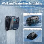 Pondee X5 Kabelloser Poolroboter – Wandklettern & Routenplanung, 180 Min. Laufzeit, Smart Precision Docking™ für Pools bis 300m² – Bild 5