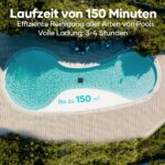 AIPER Scuba S1 Kabelloser Poolroboter – Wandkletter-Funktion, Navigation 2.0 & 150 Min. Laufzeit für Boden & Wand bis 150m² – Bild 2