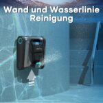 AIPER Kabelloser Poolroboter – Wand & Wasserlinie, Navigation 2.0, 150 Min. Laufzeit, 3,5L Filterkorb für Pools bis 150m² (4 Modi) – Bild 8