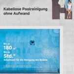 dreame Poolroboter Z1, Poolroboter Boden und Wand, 30,000 LPH, 240 Min. Akkulaufzeit, Hightech-Poolerkennung & Pfadplanung, für Pools bis 180 ㎡